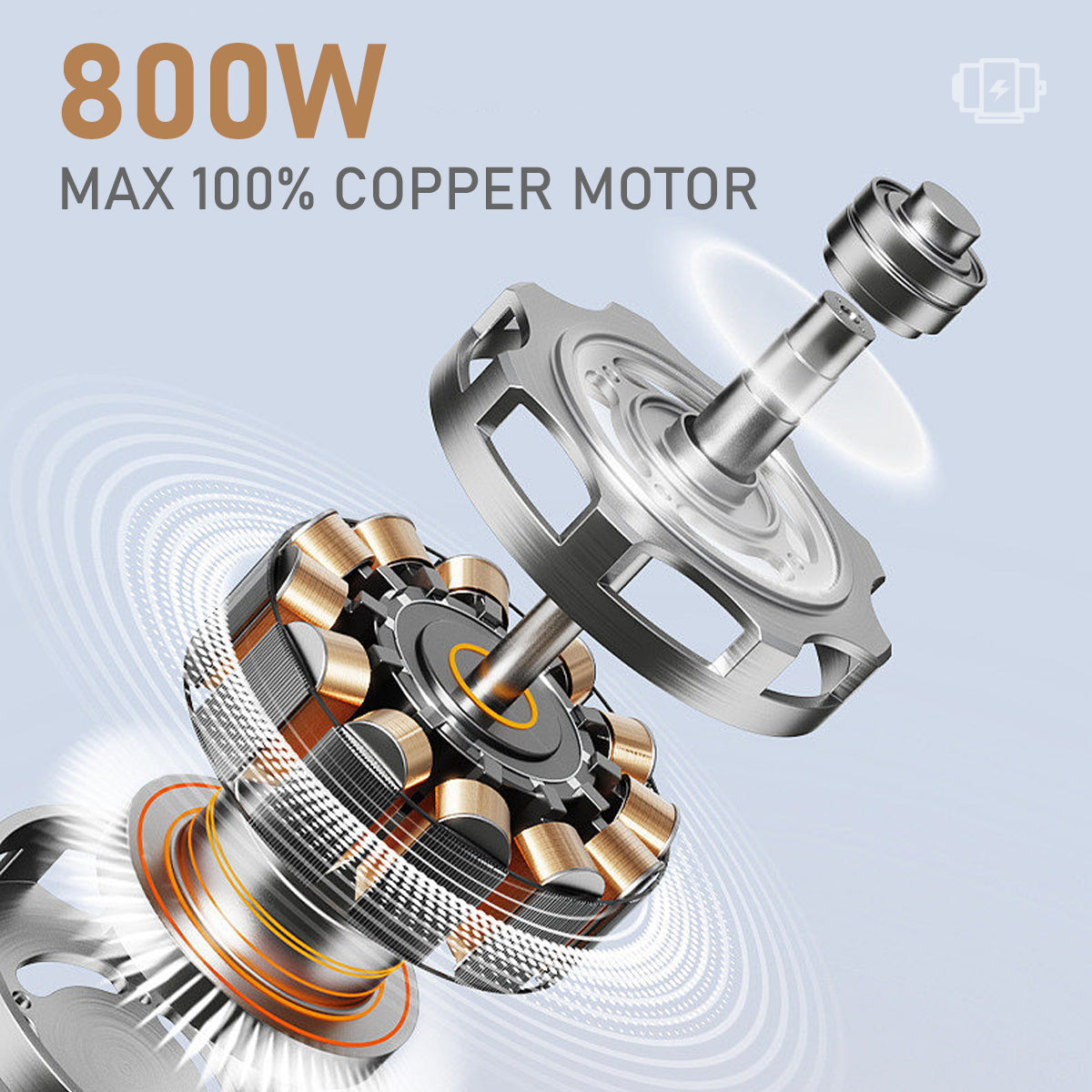Molino de carne eléctrico 800W, moledor de carne con 3 placas de corte, kit de salchichas, carcasa de acero inoxidable, motor de cobre duradero, picadora de alimentos profesional para cocina doméstica