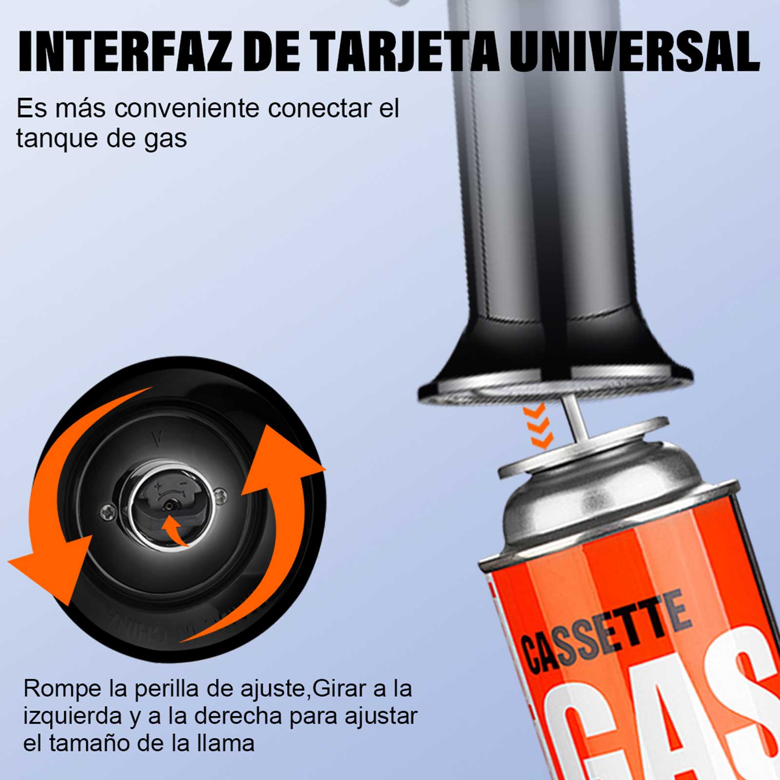 Mera House Soplete de Cocina Profesional Recargable de Gas Butano con Cierre de Seguridad, Llama Ajustable y Bloqueo – Antorcha de Cocina Invertible para Repostería, Barbacoa y Camping (Negro)